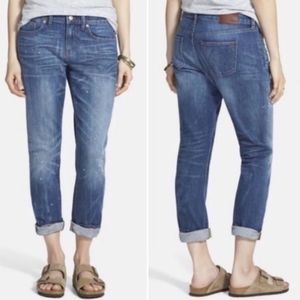 Madewell Slim Boyfriend Dark Wash Jeans